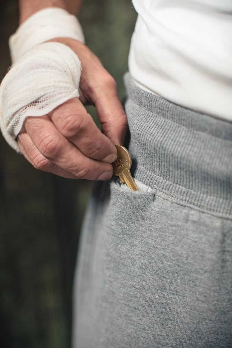 Track and Field Short Grey - Image 3