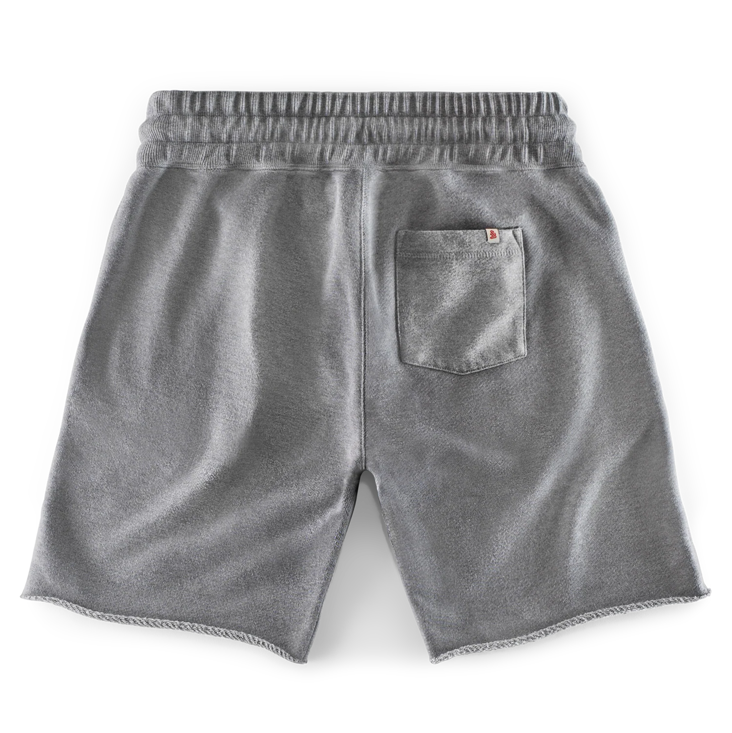 Track Cut-Off Shorts Grey Marl - Image 8