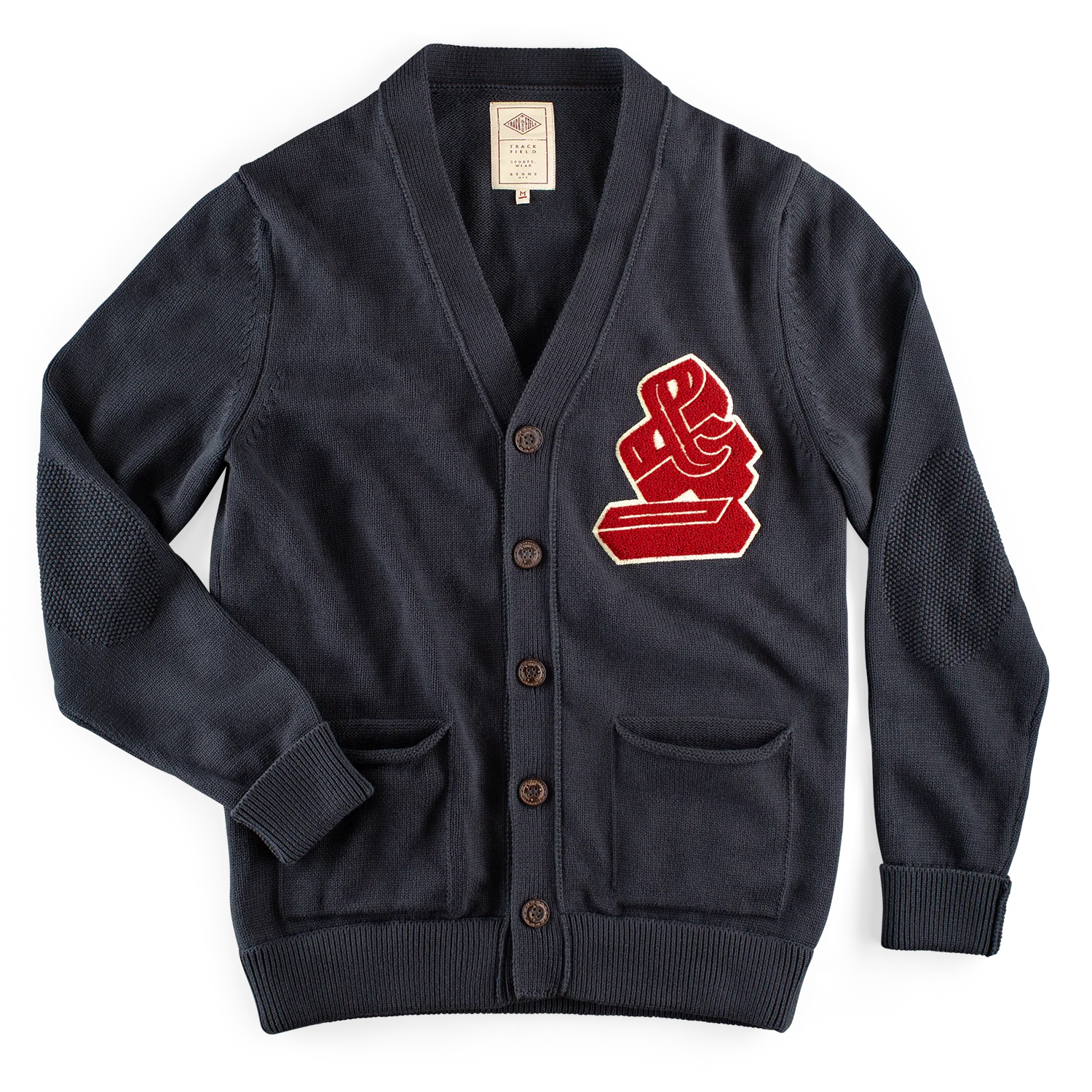 &SONS Varsity Cardigan Navy - Image 10
