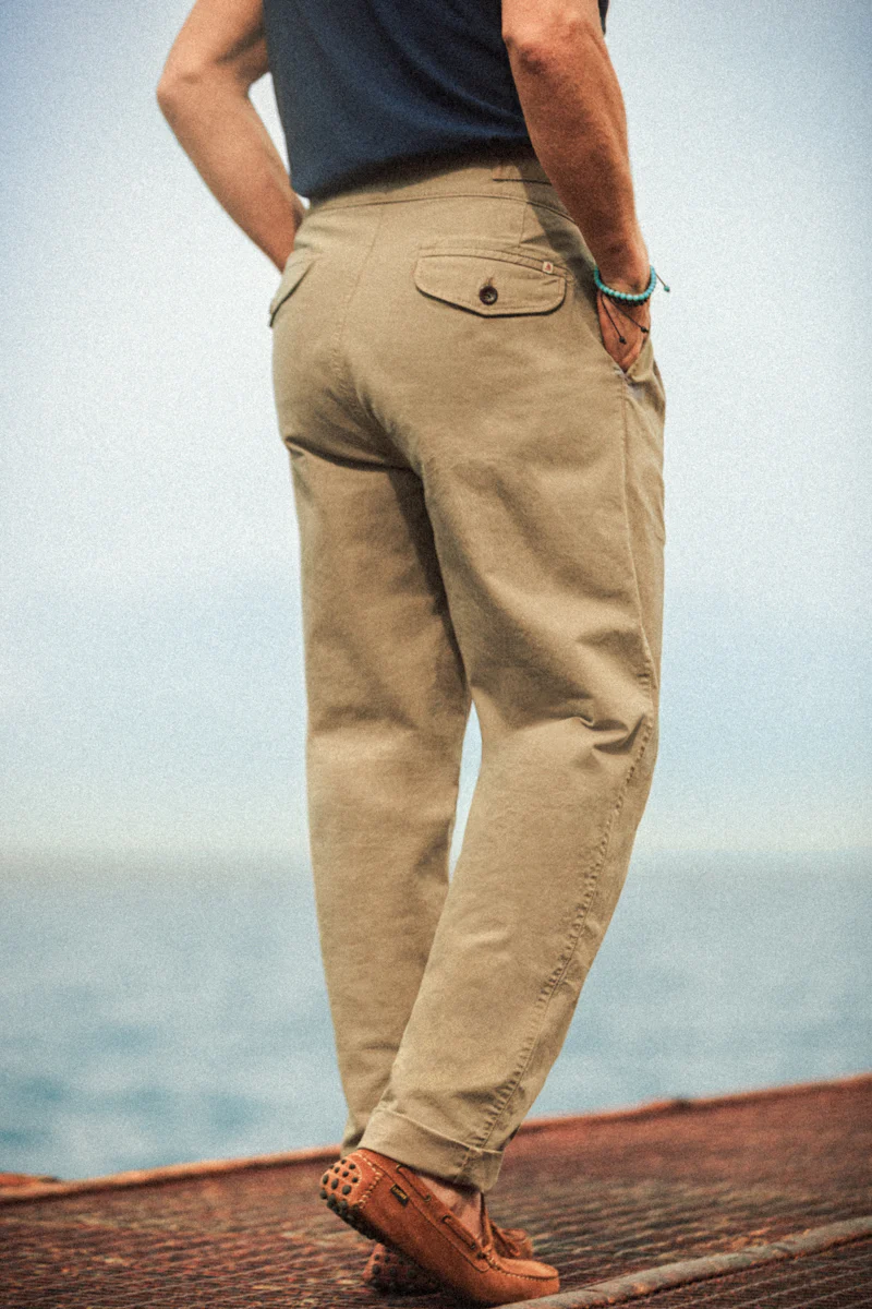 Verona Drill Pant Khaki - Image 5