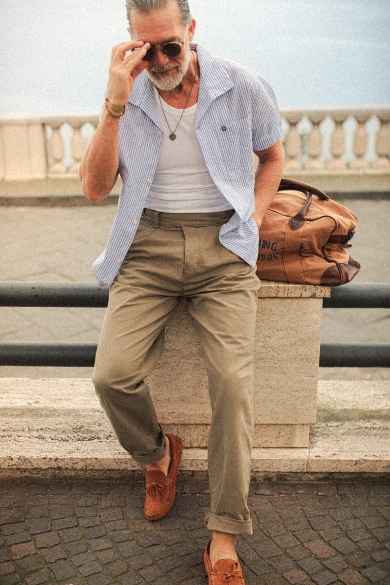 Verona Drill Pant Khaki - Image 6