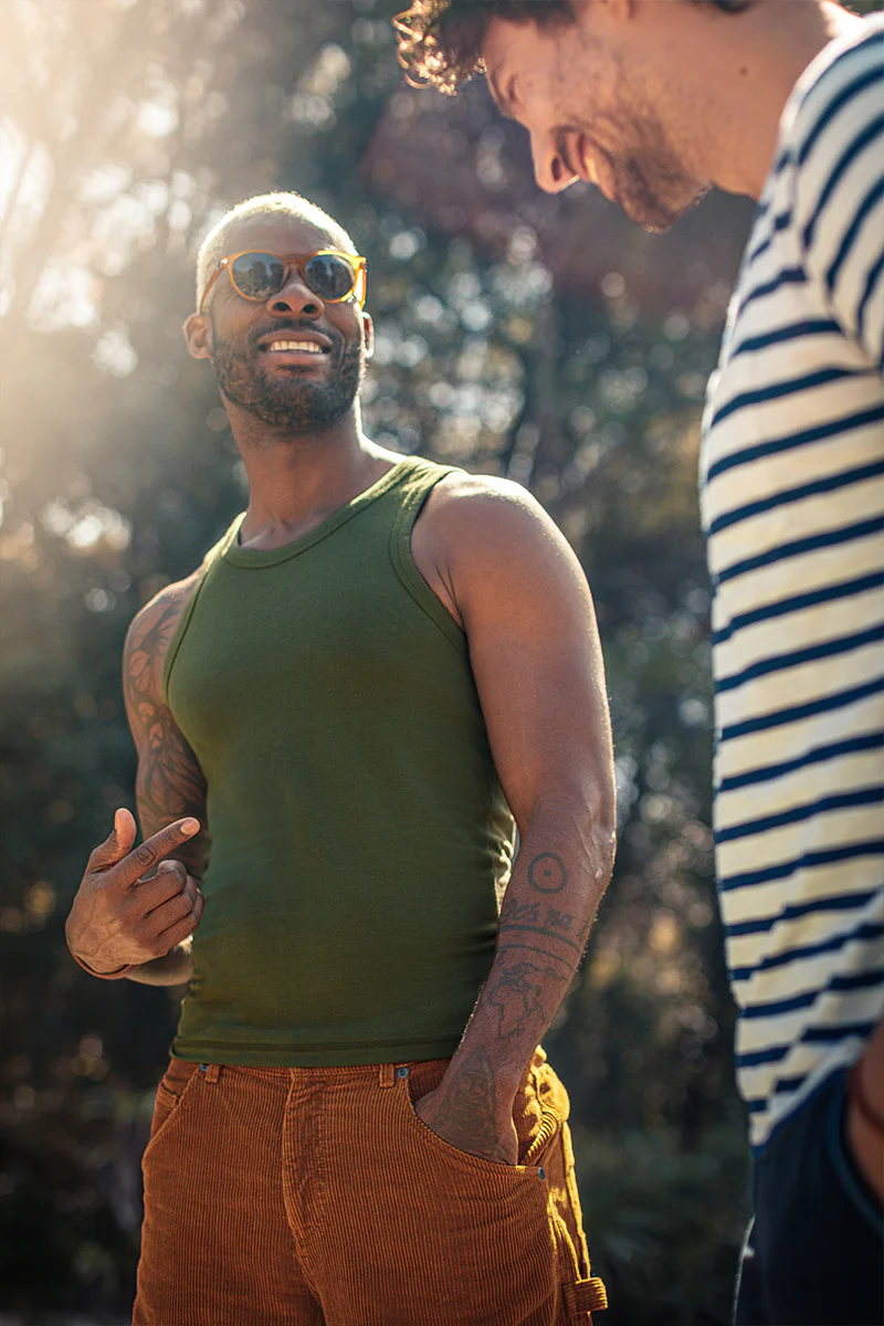 Vests 3 Pack - Black / Green / Indigo - Image 8