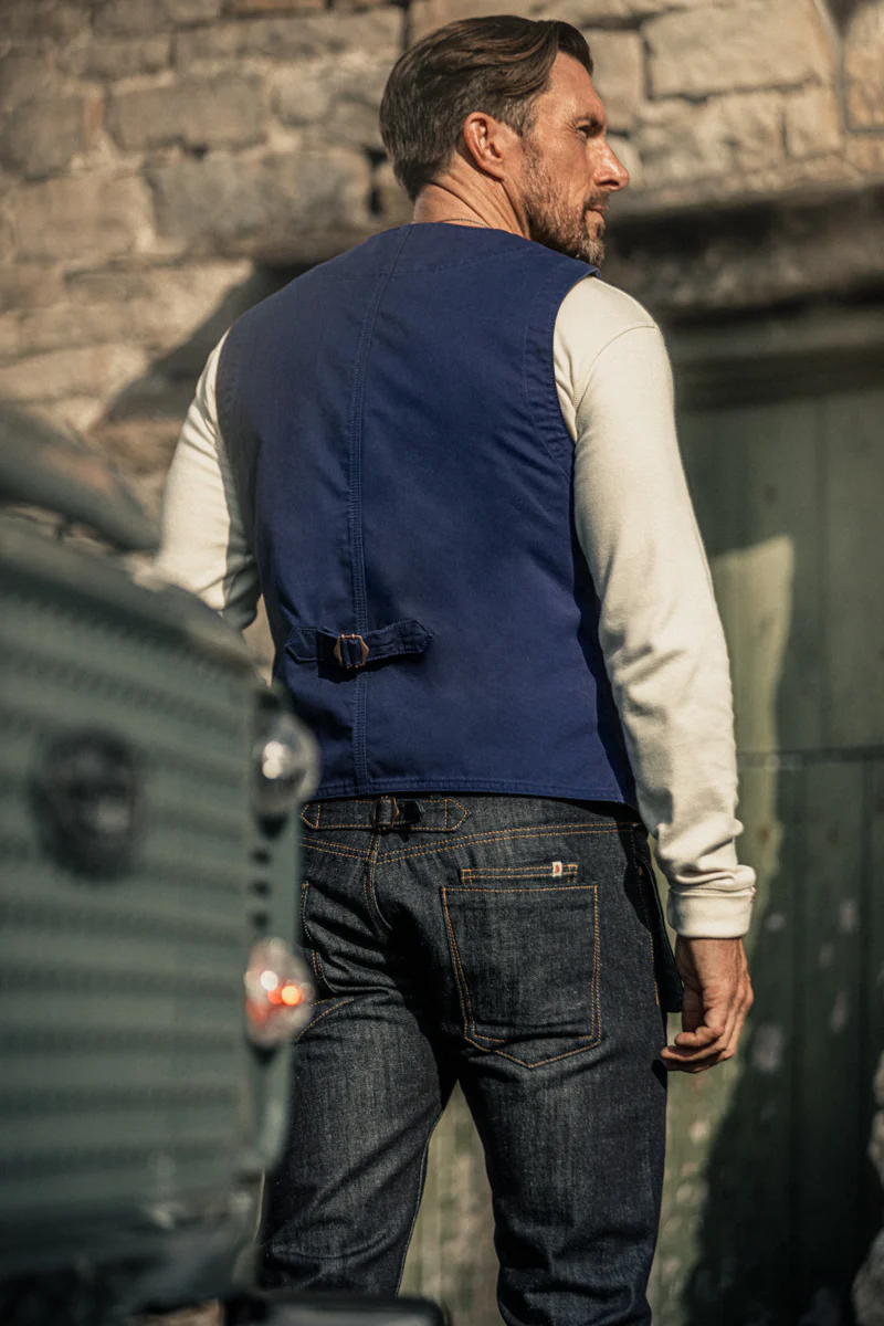 Watson Waistcoat Midnight Blue - Image 3