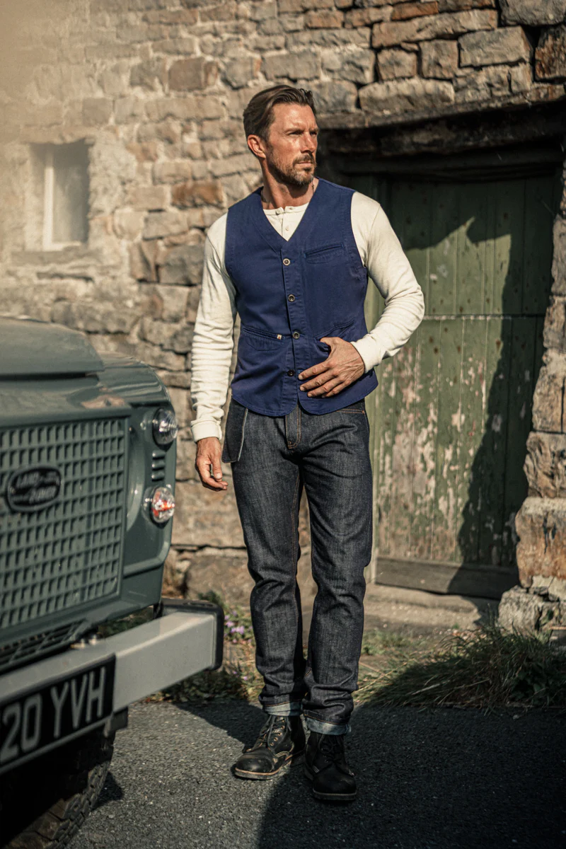 Watson Waistcoat Midnight Blue - Image 4
