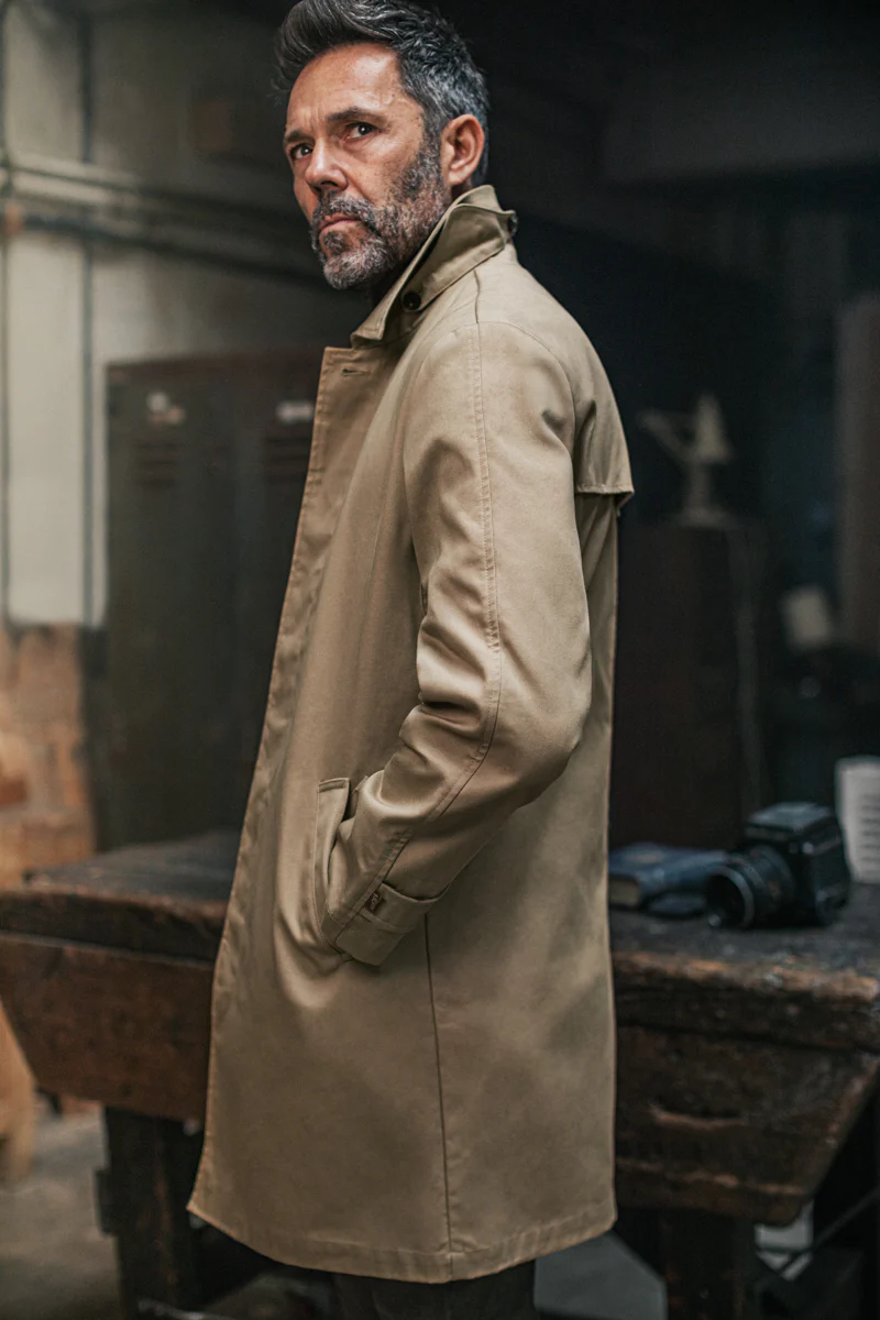 Woodward Raincoat Khaki - Image 11