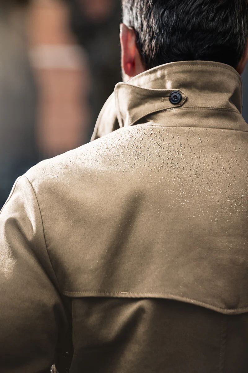 Woodward Raincoat Khaki - Image 3
