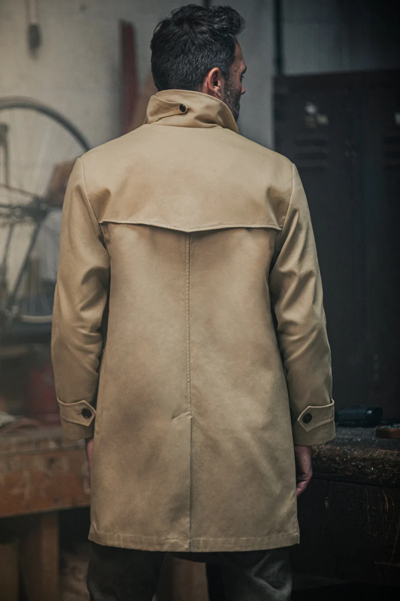 Woodward Raincoat Khaki - Image 5