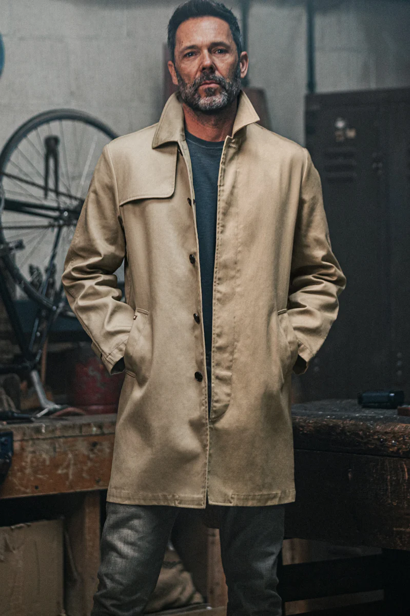 Woodward Raincoat Khaki - Image 7