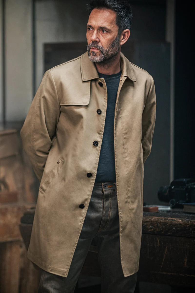 Woodward Raincoat Khaki - Image 8